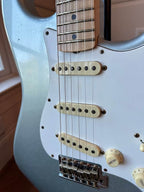 2024 Fender Custom Shop '65 Reissue Stratocaster Journeyman Relic Fire Mist Silver