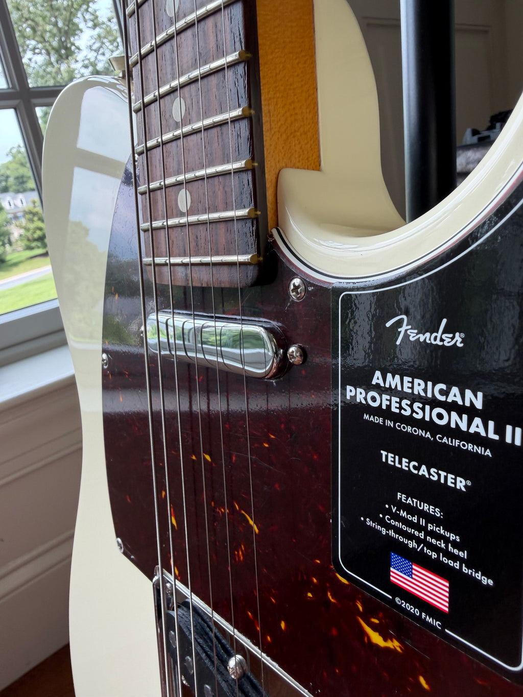 2023 Fender American Professional II Telecaster - Olympic White