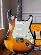 2022 Fender Custom Shop ‘60 Stratocaster Heavy Relic Limited Edition - 3 Color Sunburst