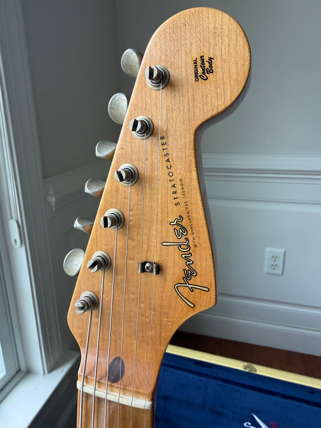 2025 Fender Custom Shop ‘56 Stratocaster S23 Limited Journeyman - Super Faded Aged Sonic Blue
