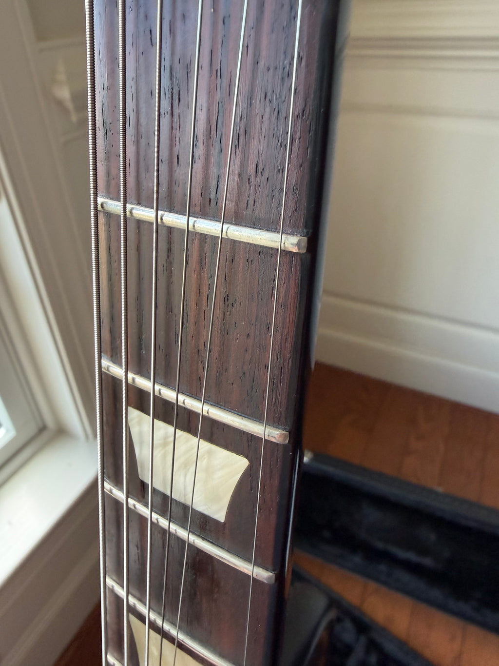 2016 Gibson ES Les Paul - Wine Red - Image 8