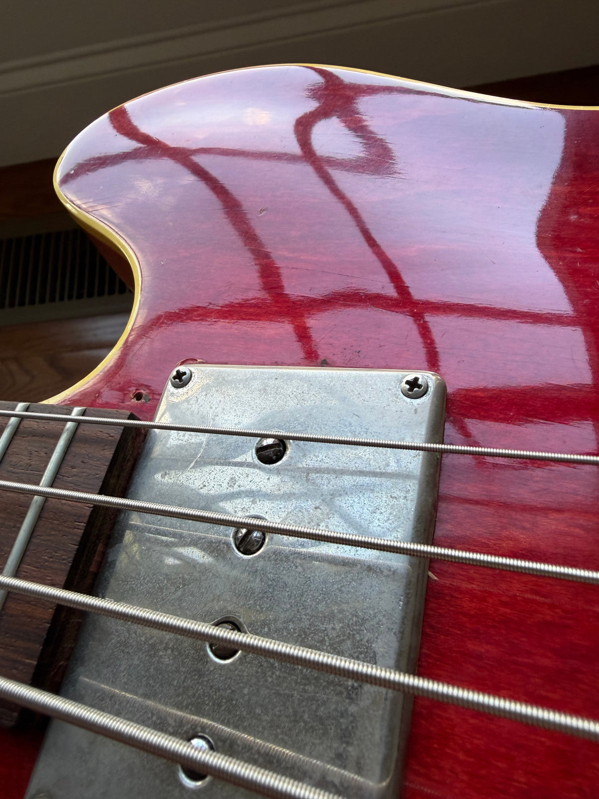 1968 Gibson EB-2 Electric Bass - Cherry Red