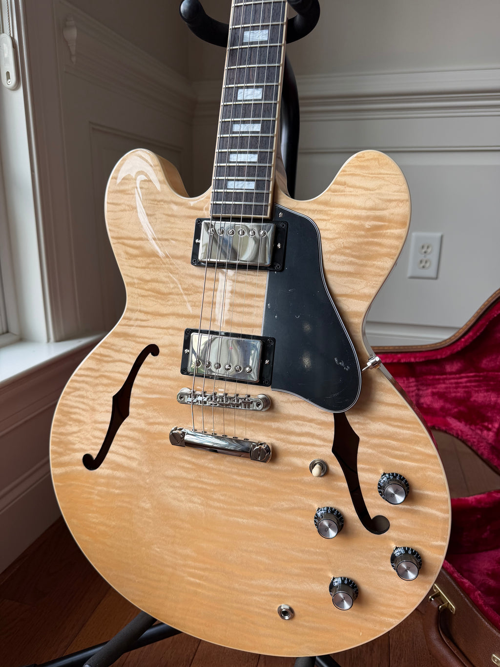 2026 Gibson ES-335 Figured - Antique Natural