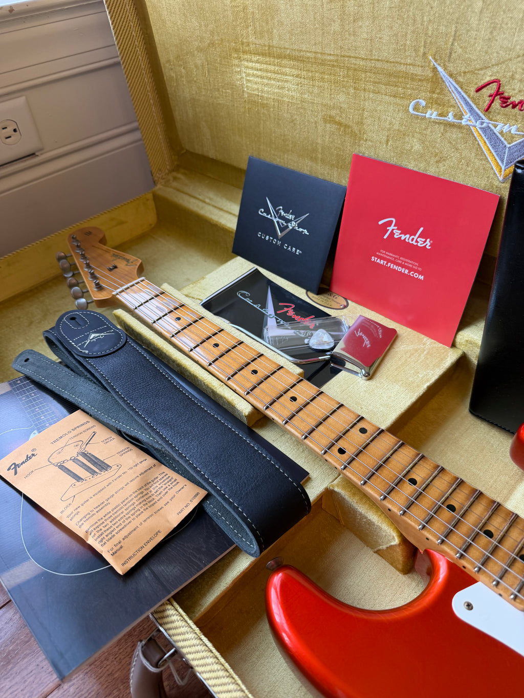 2025 Fender Custom Shop ‘57 Stratocaster Journeyman - Candy Tangerine
