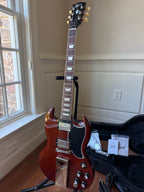 2026 Gibson Jake Kiszka Signature '61 SG Standard - Faded Vintage Cherry Red