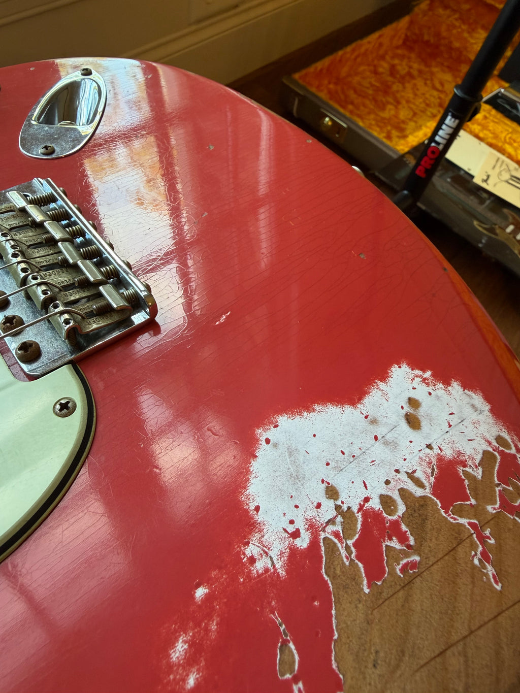 2022 Fender Custom Shop ‘61 Stratocaster Heavy Relic - Fiesta Red