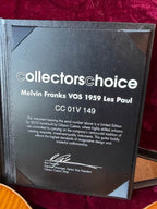 2010 Gibson Les Paul Custom Shop Collectors Choice CC #1 Melvyn Franks Greenie R9