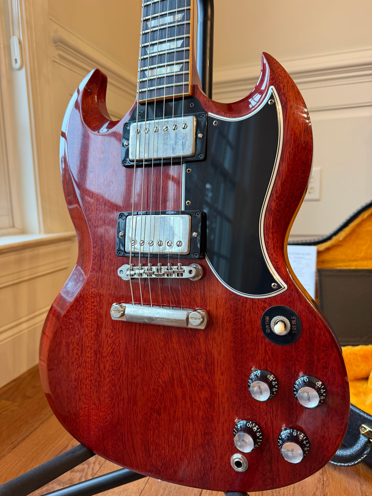 2024 Gibson Custom Shop SG Les Paul ‘61 Standard - Cherry Red
