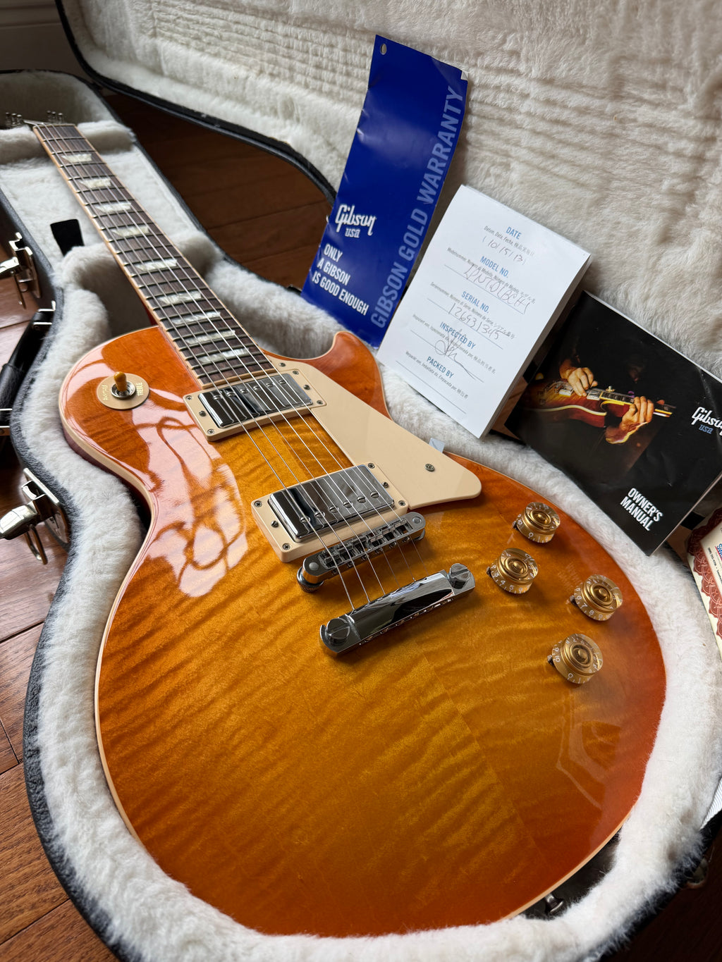 2013 Gibson Les Paul Traditional Plus AA Flame Top - Light Burst
