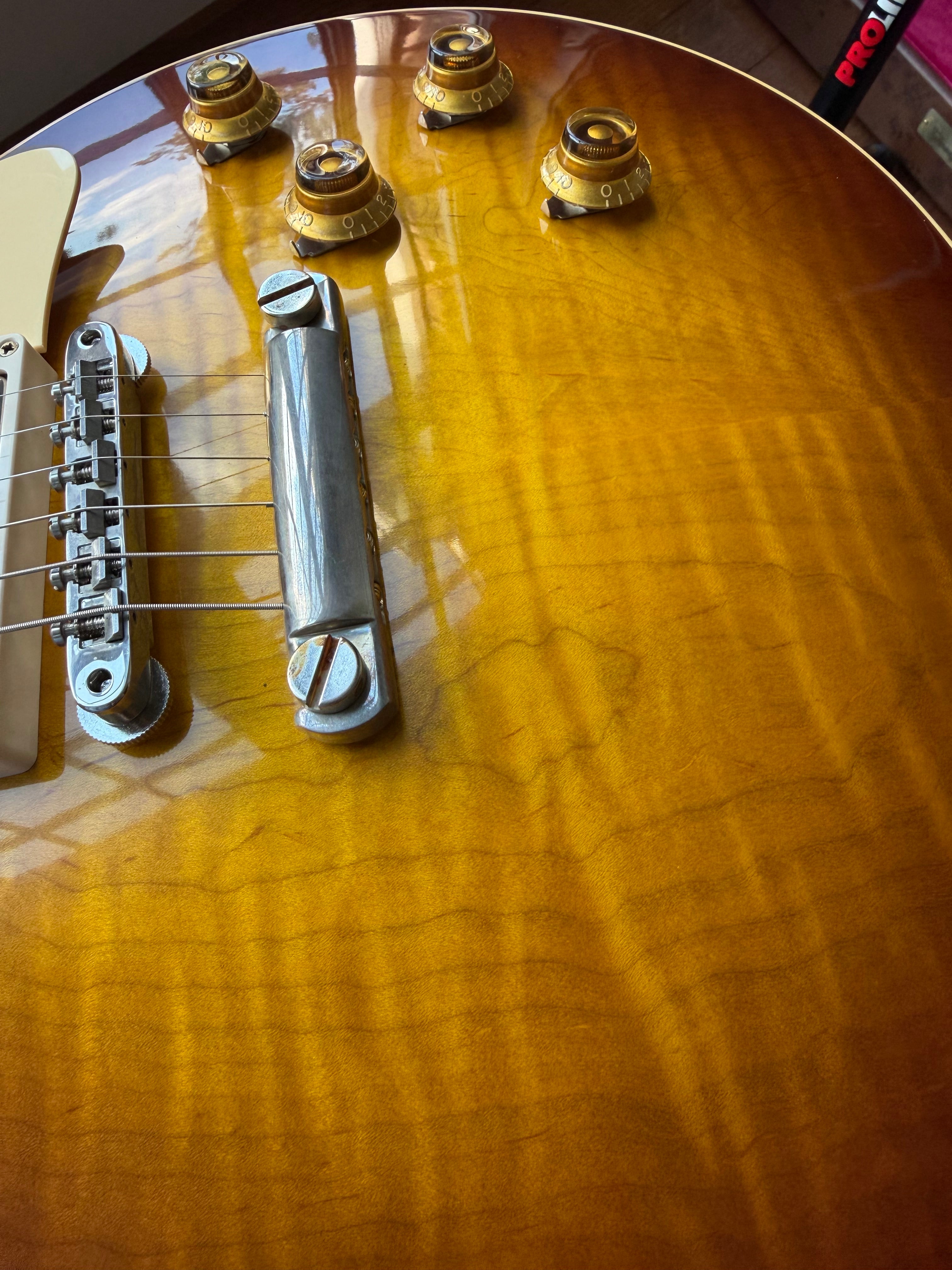 2026 Gibson Custom Shop Les Paul Standard ‘59 Reissue R9 VOS - Iced Tea Burst