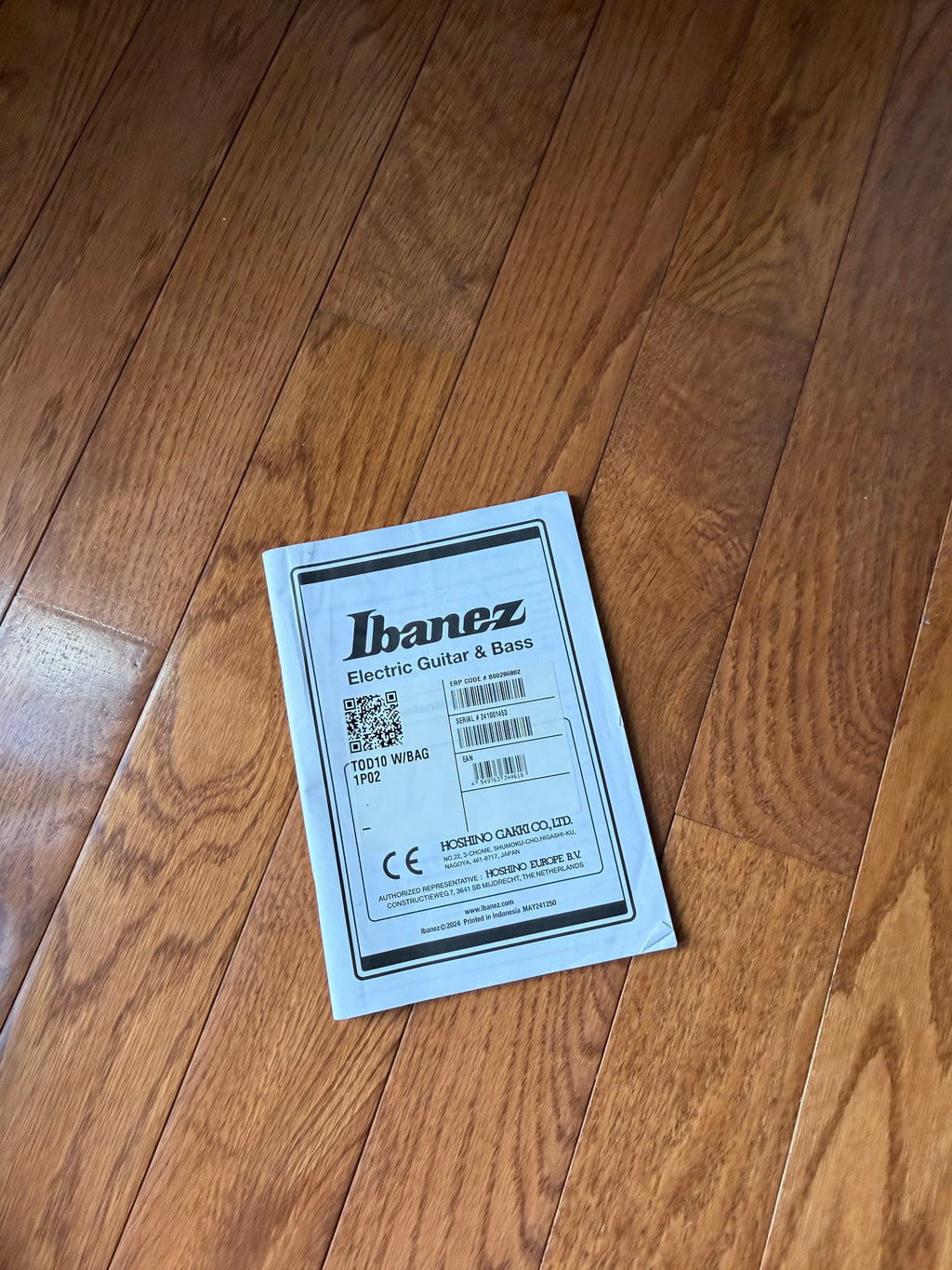 2024 Ibanez TOD10 Tim Henson Signature - Classic Silver