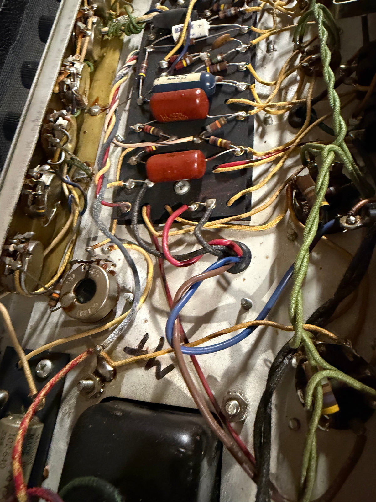 1968 Fender Deluxe Reverb ‘68 Silverface Drip Edge Vintage