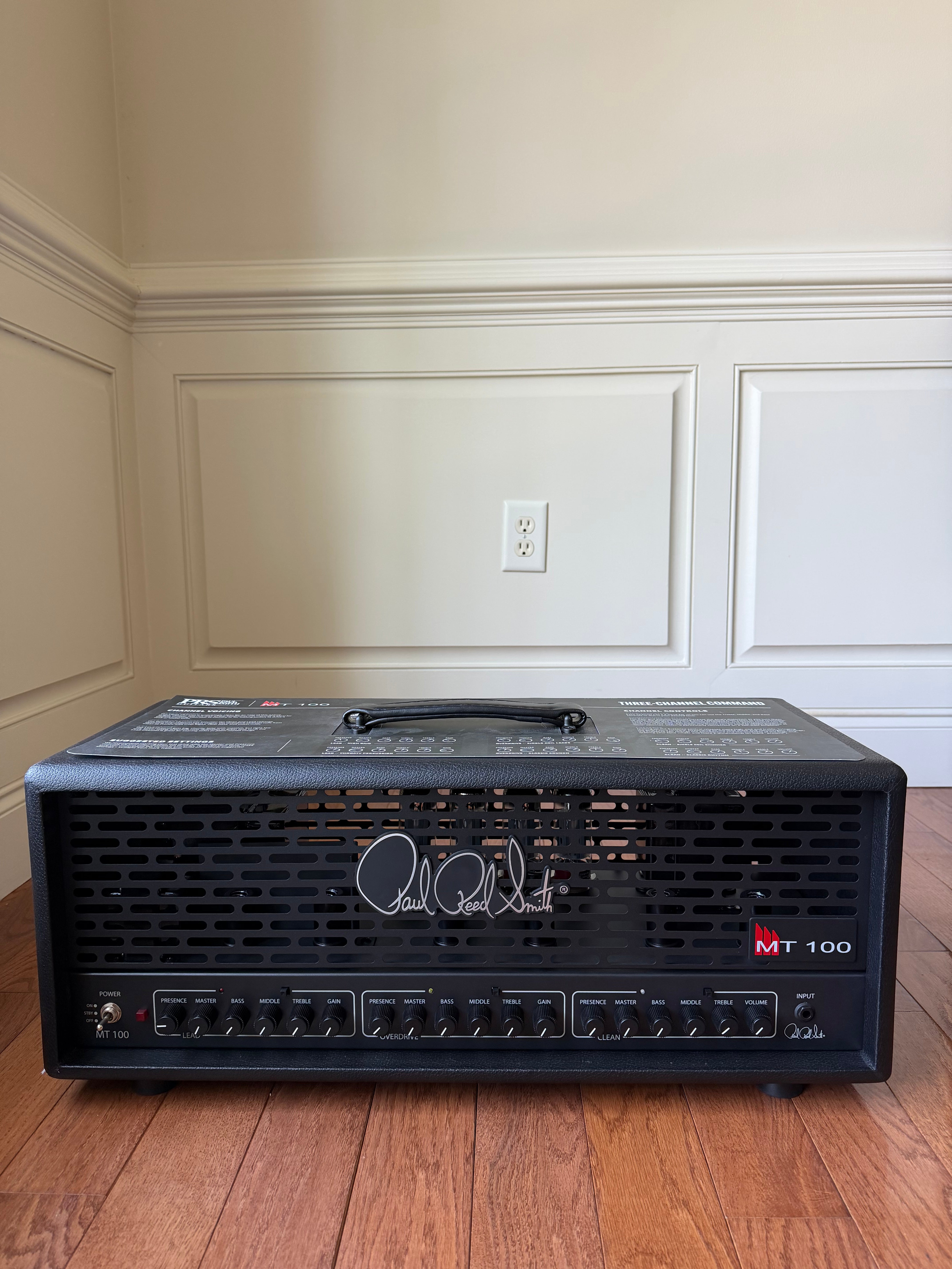 PRS MT 100 Mark Tremonti Signature 3-Channel 100-Watt Guitar Amp Head