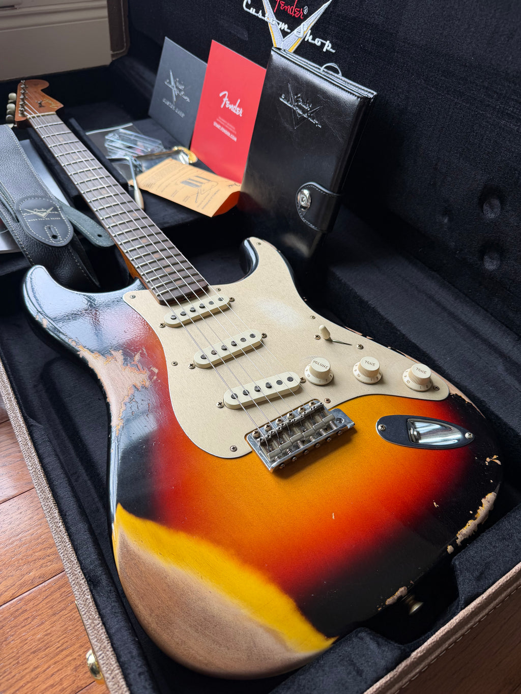 2026 Fender Custom Shop ‘59 Stratocaster Limited Heavy Relic - Wide Fade 3-Color Sunburst