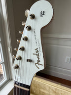 2026 Fender Custom Shop ‘62 Stratocaster 6.9 lbs HSS Heavy Relic - Olympic White