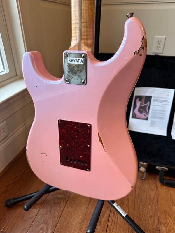 LsL Instruments Saticoy HSS Keyara - Ice Pink Over 3-Tone Sunburst