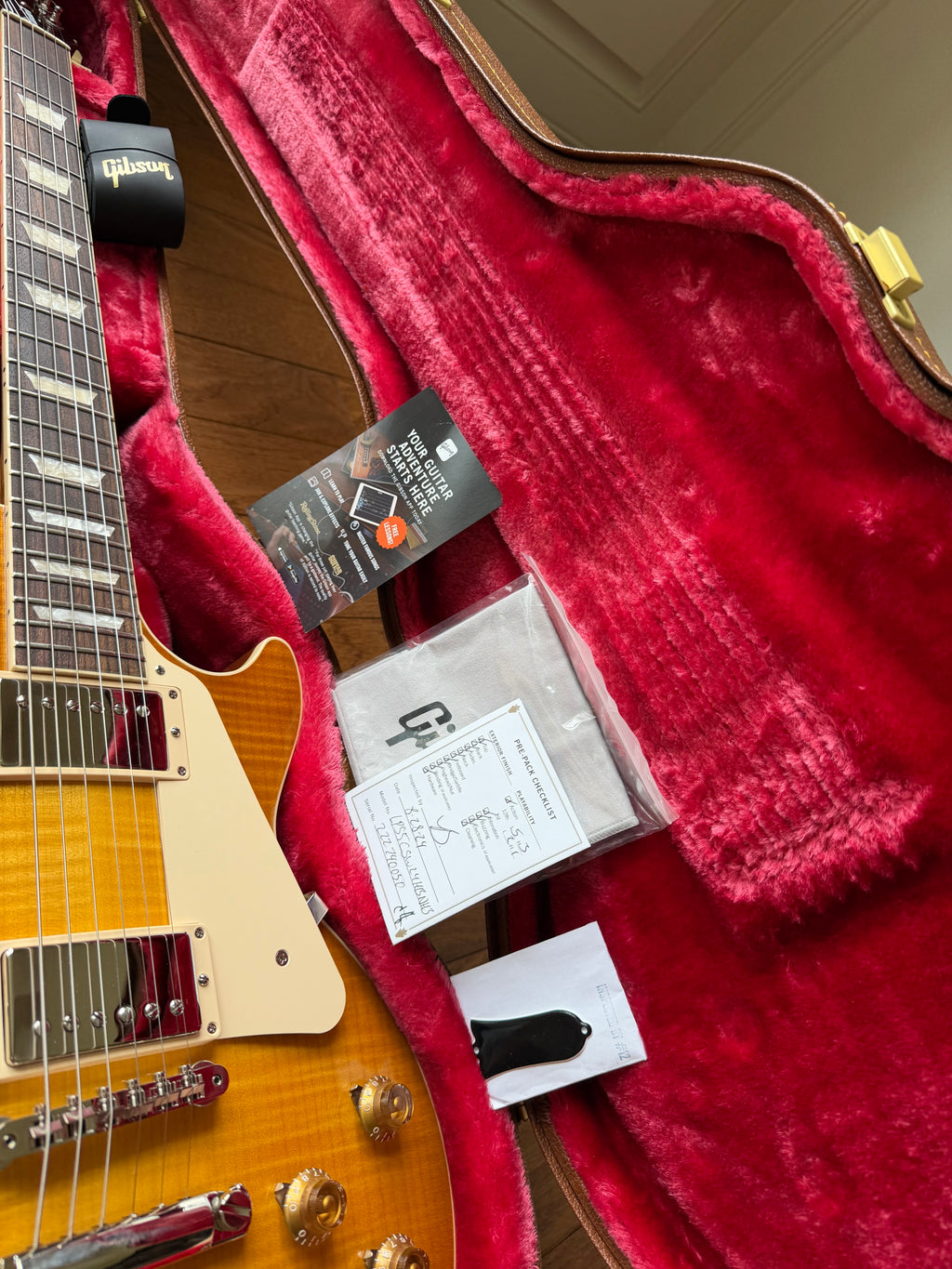 2024 Gibson Les Paul Standard 50s Wildwood Custom Shop Top - Honey Burst