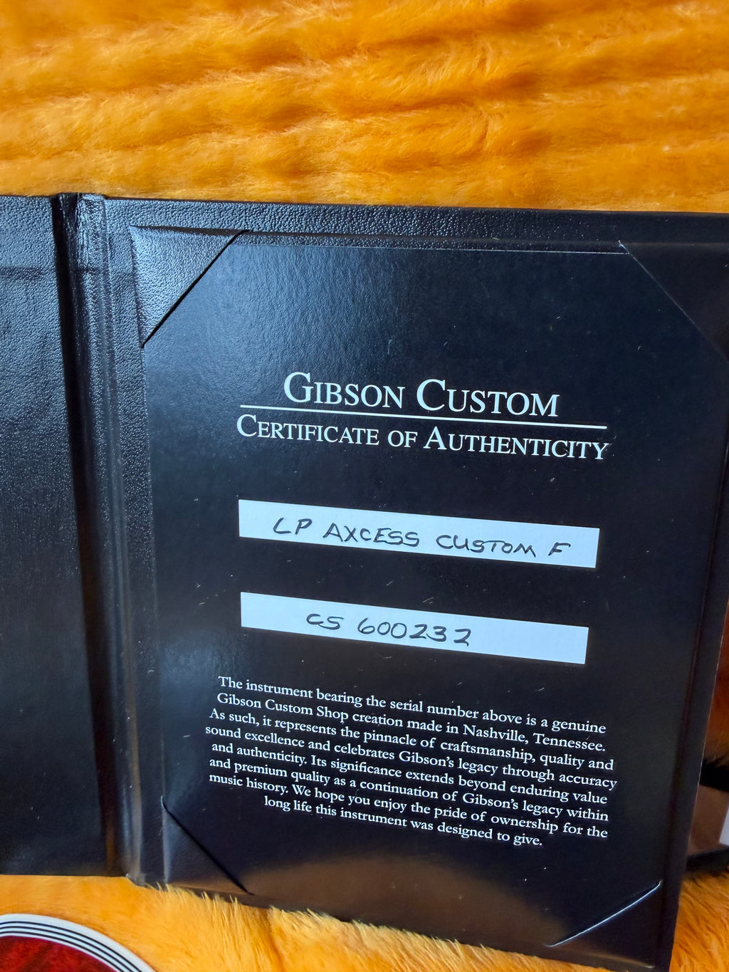 2026 Gibson Les Paul Axcess Custom Figured Top - Bengal Burst