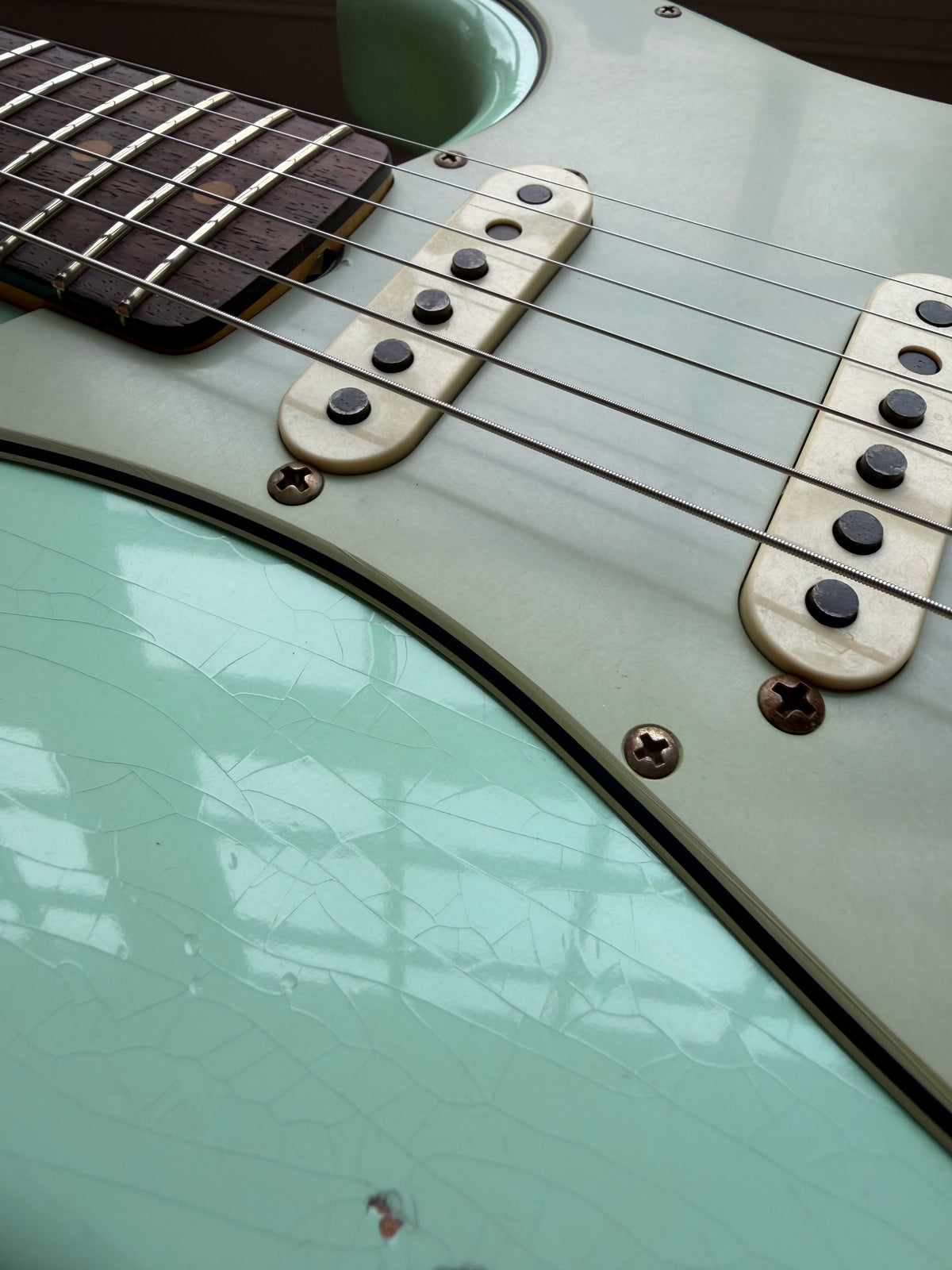 2025 Fender Custom Shop ‘64 Stratocaster L-Series Journeyman Limited Edition - Aged Surf Green