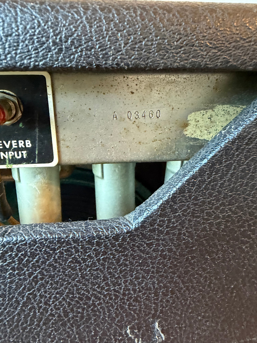 1965 Fender Twin Reverb Blackface Guitar Amp Combo