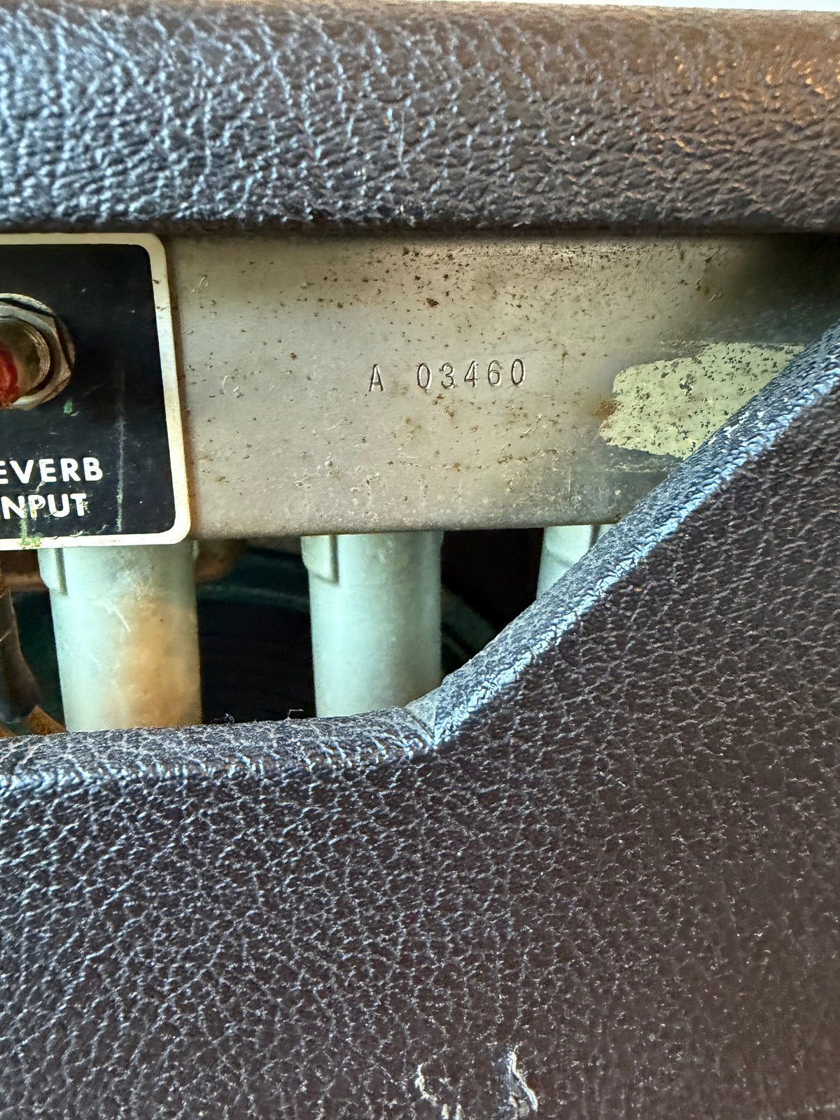 1965 Fender Twin Reverb Blackface Guitar Amp Combo