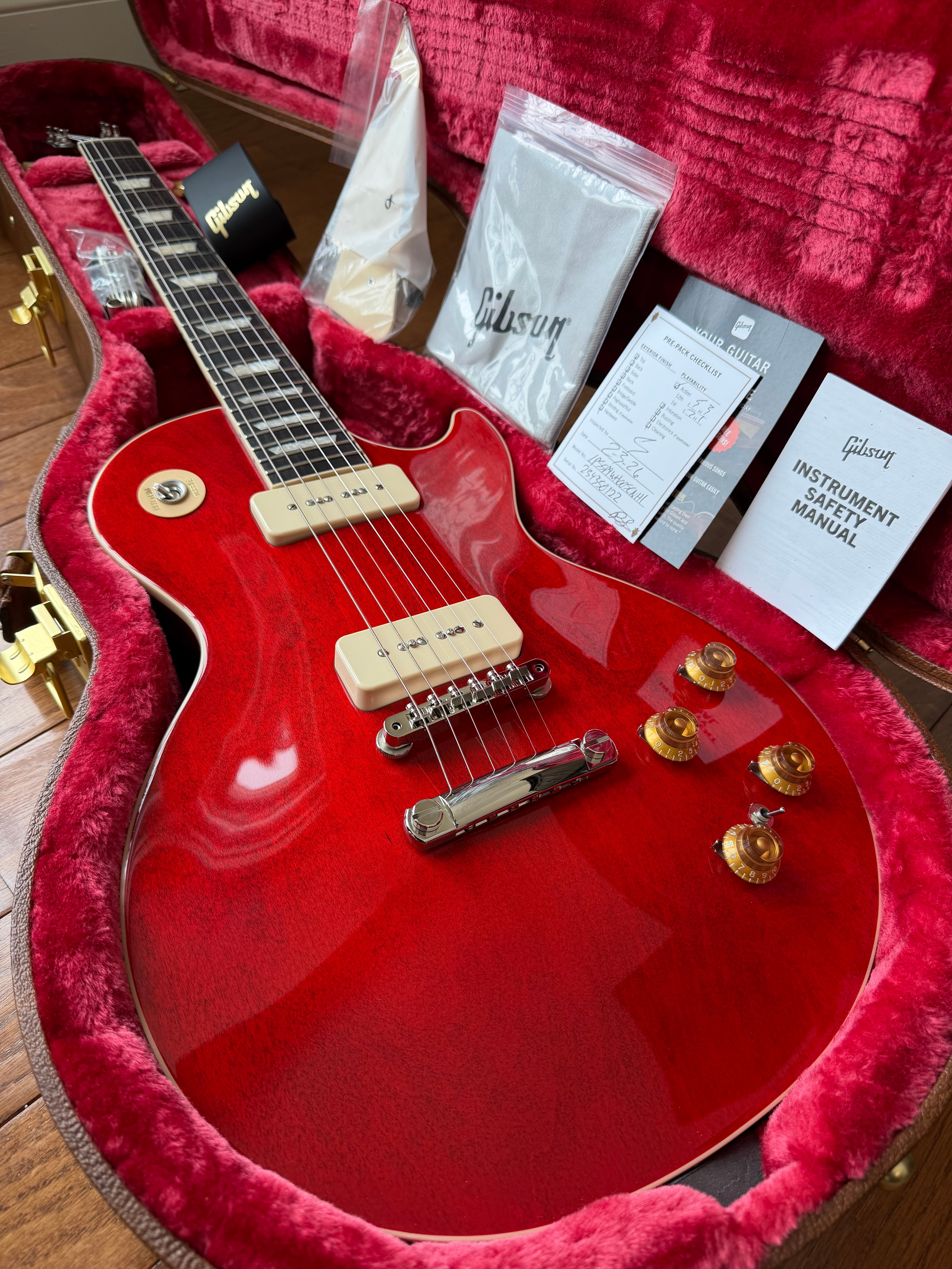 2025 Gibson Les Paul Warren Haynes 50s P90 - 60s Cherry - Image 1