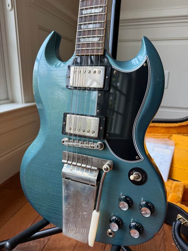2022 Gibson Custom Shop SG ‘64 Reissue VOS Murphy Lab Light Aged - Pelham Blue