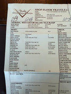 2025 Fender Custom Shop Telecaster Custom Deluxe W25 Limited Edition NOS - Black Sparkle - Image 24