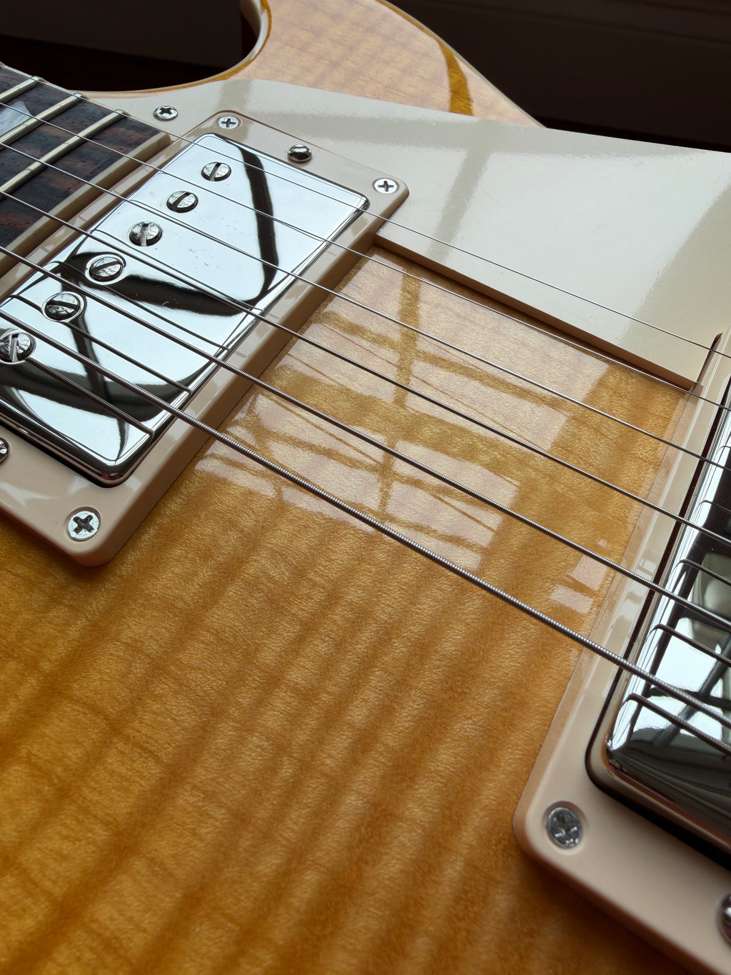 2024 Gibson Les Paul Standard 60s Wildwood Custom Shop Top - Lemon Burst