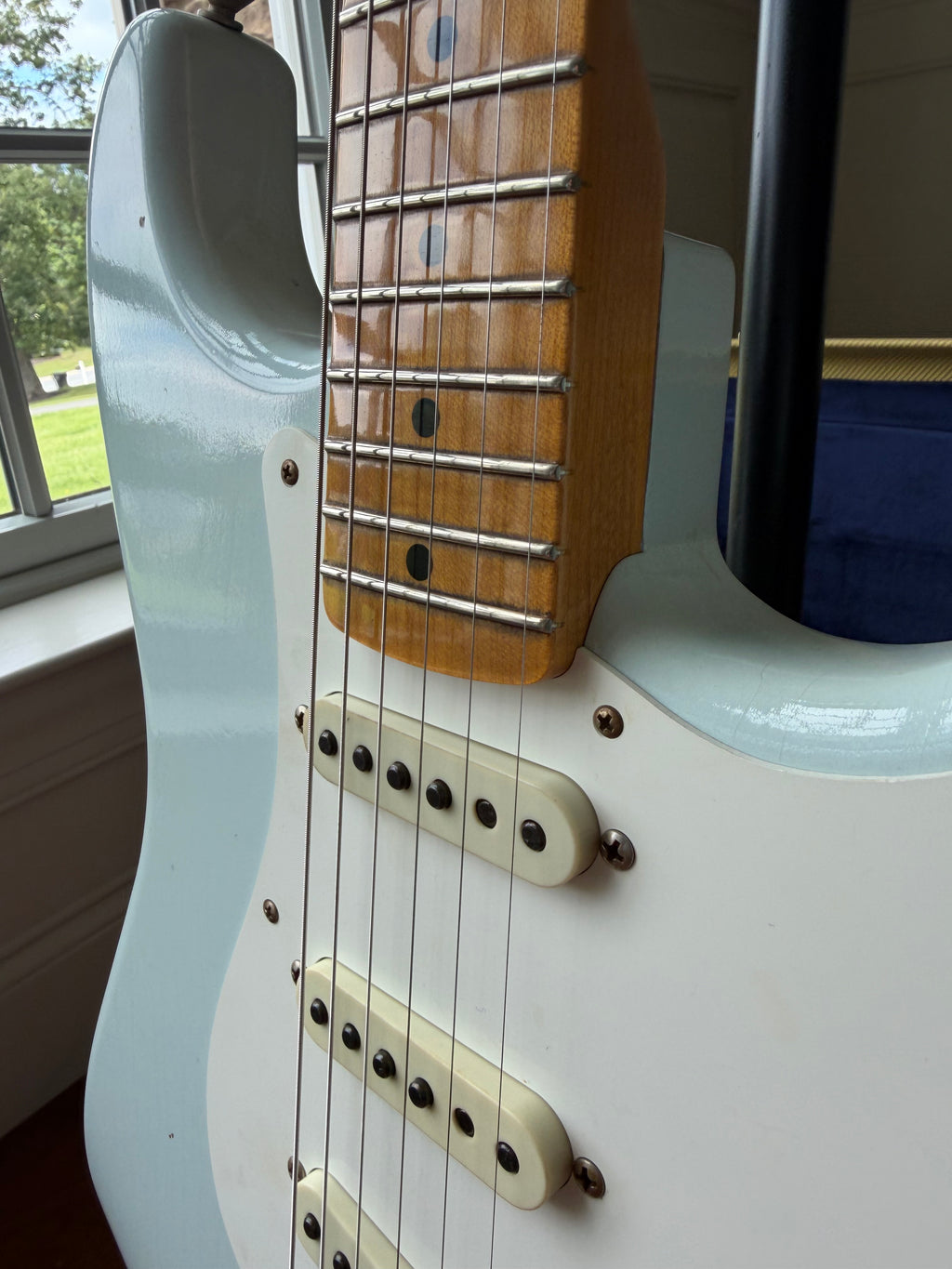 2025 Fender Custom Shop ‘56 Stratocaster S23 Limited Journeyman - Super Faded Aged Sonic Blue