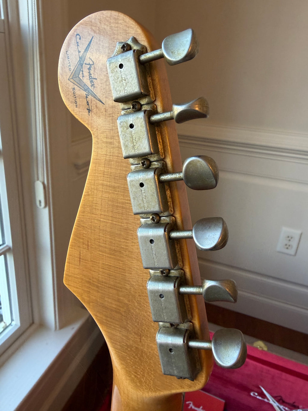 2025 Fender Custom Shop '60 Stratocaster LR25 Relic Limited Edition Matching Headstock - Aged Lake Placid Blue - Image 7