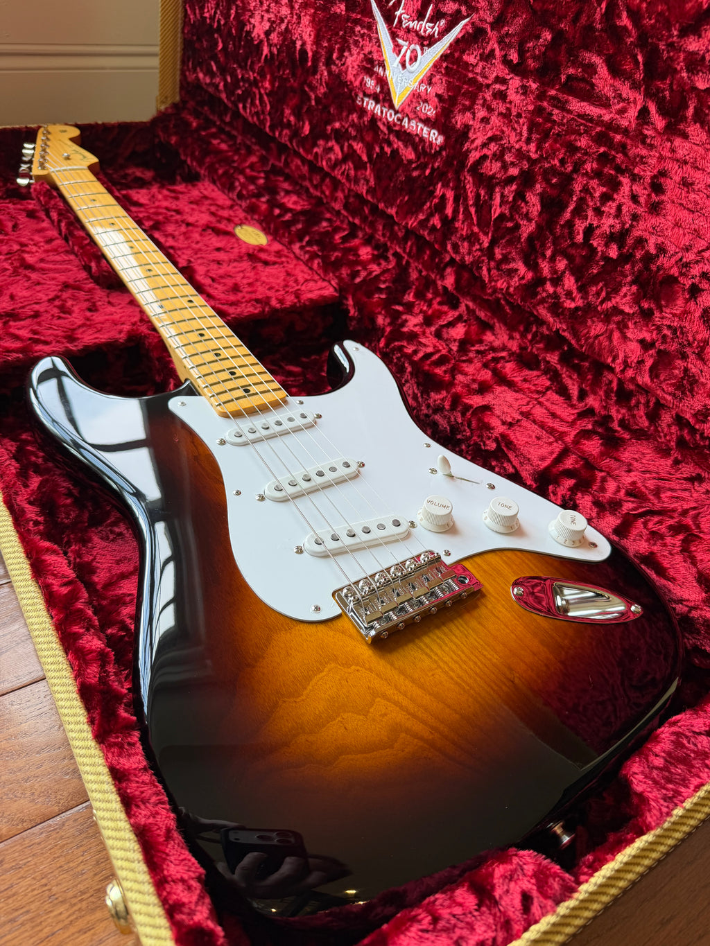 2026 Fender Custom Shop ‘54 Stratocaster B4 Limited 70th Anniversary NOS - Wide Fade 2 Color Sunburst
