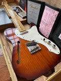 2025 Fender Custom Shop Telecaster Thinline W25 50s Journeyman - Aged Violin Burst - Image 1