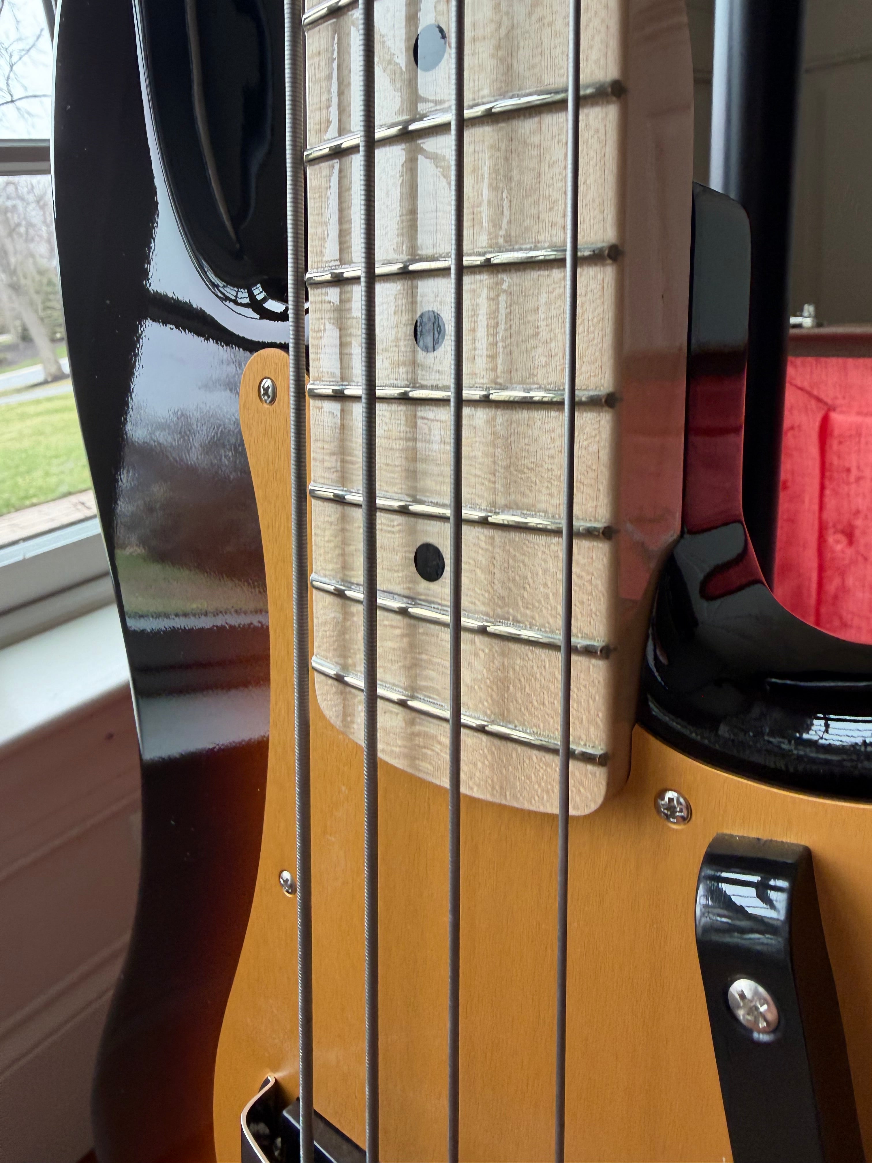 2025 Fender Custom Shop '57 Precision Bass Vintage Custom Time Capsule TCP - Wide Fade 2 Color Sunburst - Image 4