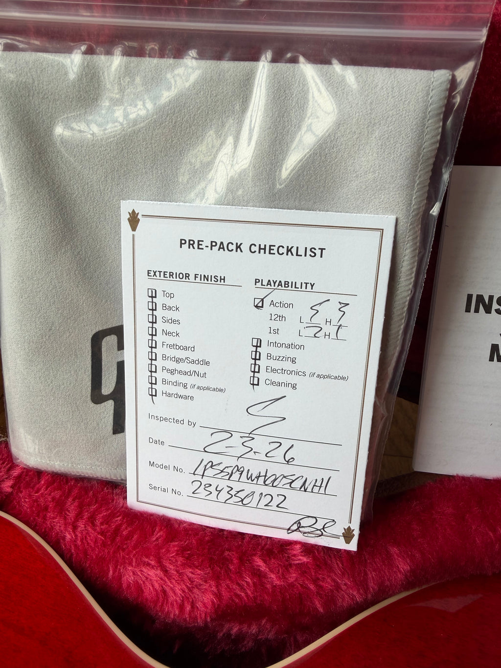 2025 Gibson Les Paul Warren Haynes 50s P90 - 60s Cherry