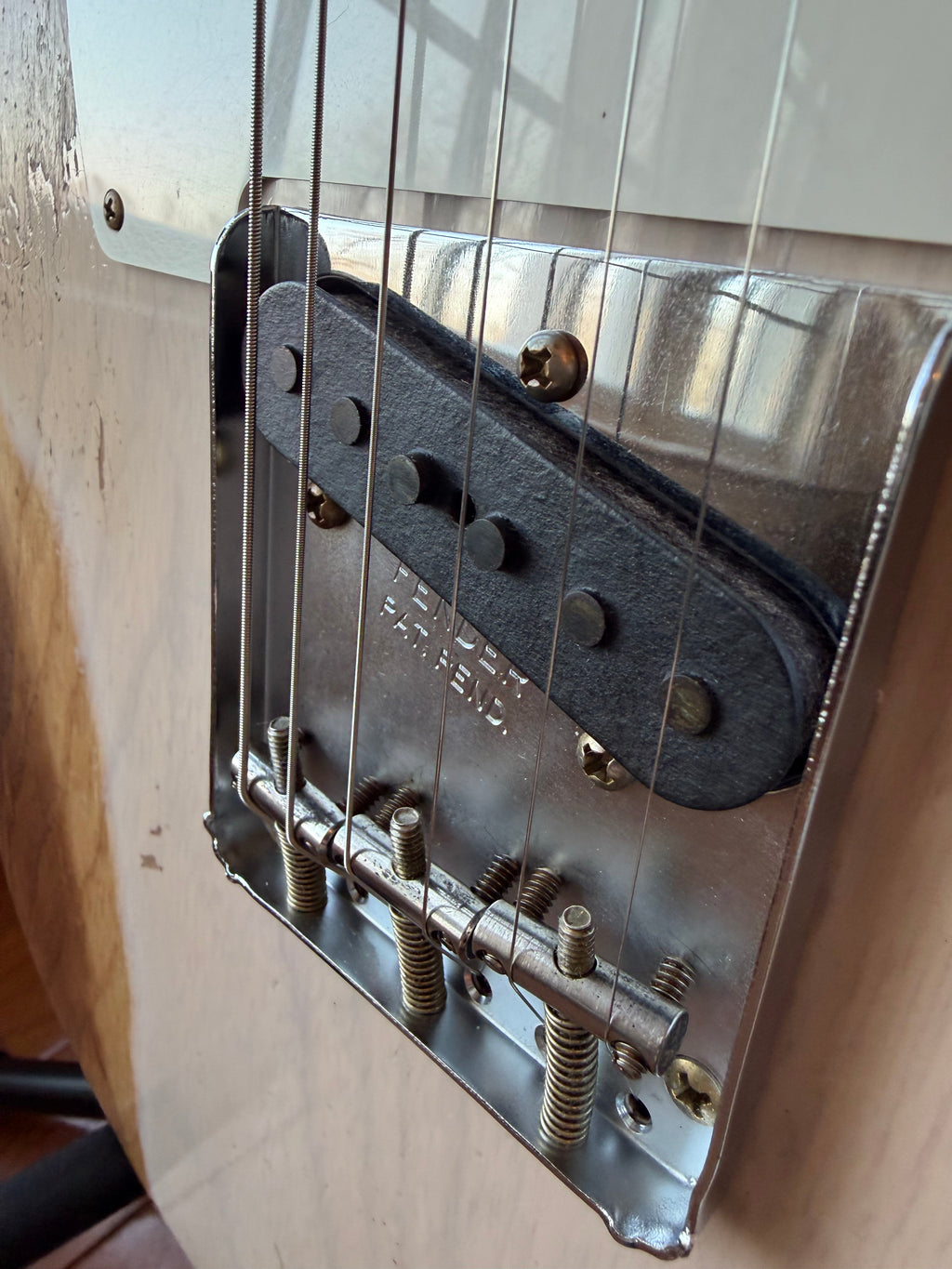 2025 Fender Custom Shop '57 Telecaster Super Heavy Relic LR25 Limited Edition - Aged Dirty White Blonde - Image 4