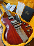 2026 Gibson Custom Shop ‘64 SG Maestro Vibrola VOS - Cherry Red