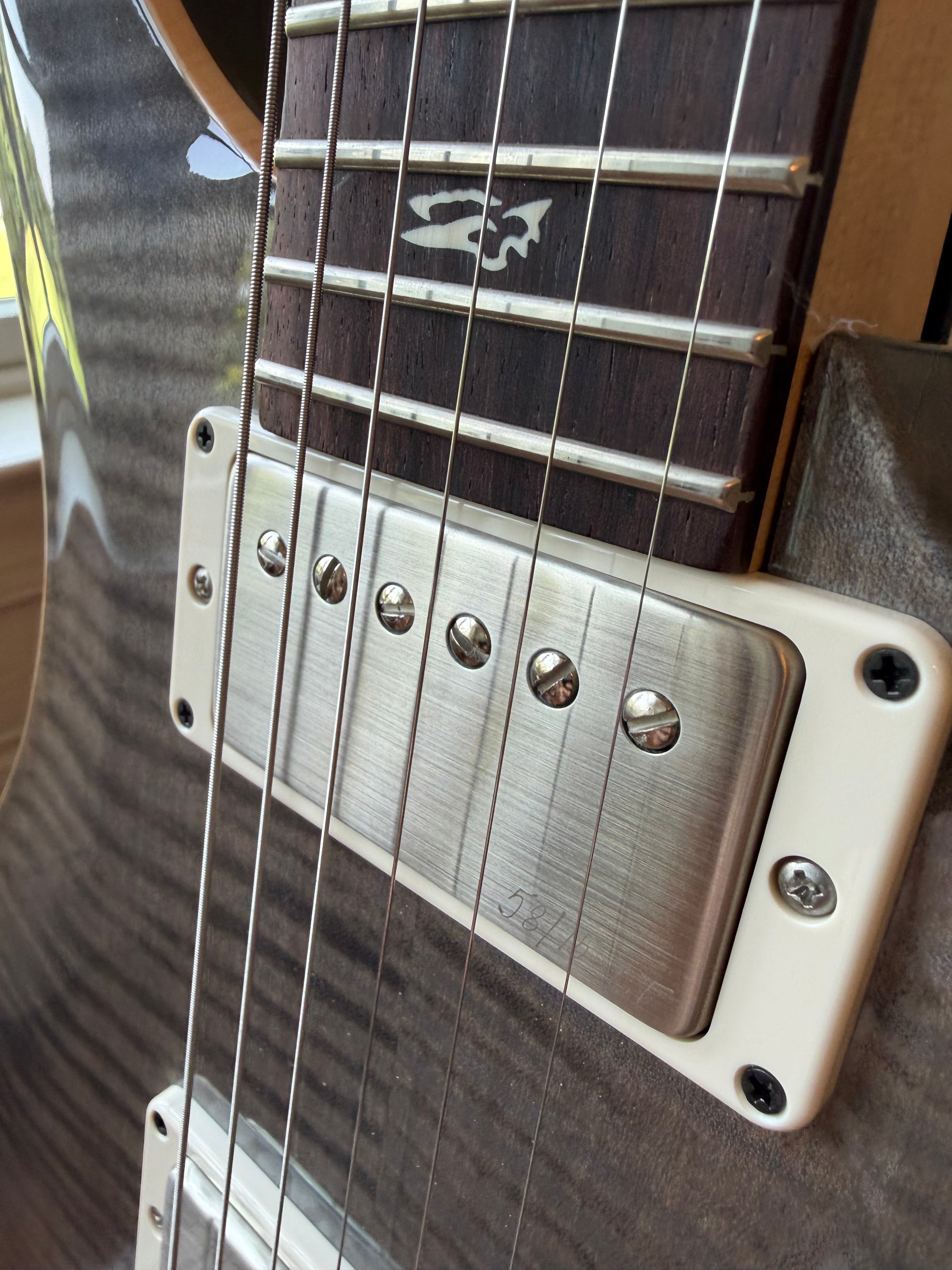 2025 PRS CE 22 Flame Maple Top Limited Edition (200 Made) - Faded Gray Black