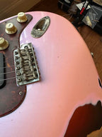 LsL Instruments Saticoy HSS Keyara - Ice Pink Over 3-Tone Sunburst
