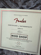 2025 Fender American Nashville Telecaster Mod Shop Maple - Black