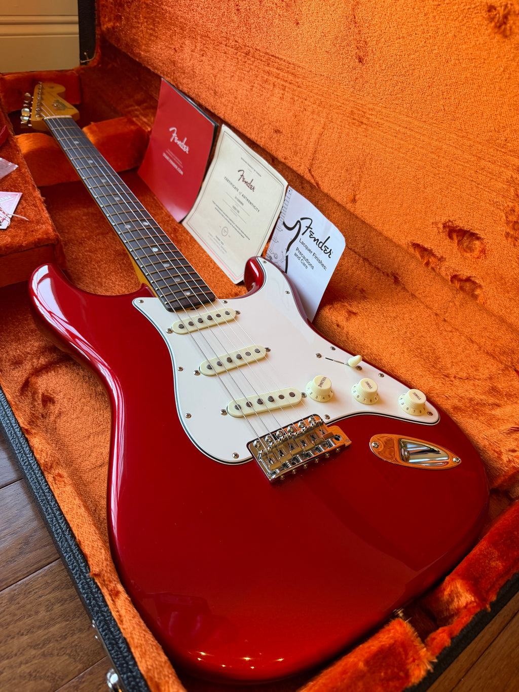 2025 Fender American Vintage II ‘65 Stratocaster - Candy Apple Red