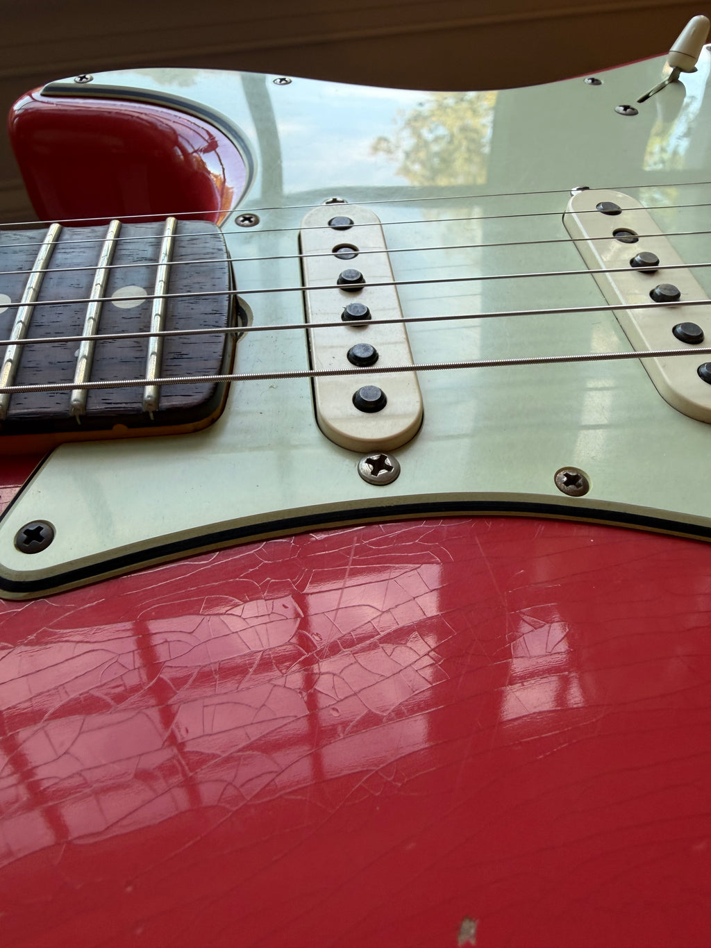 2022 Fender Custom Shop ‘61 Stratocaster Heavy Relic - Fiesta Red