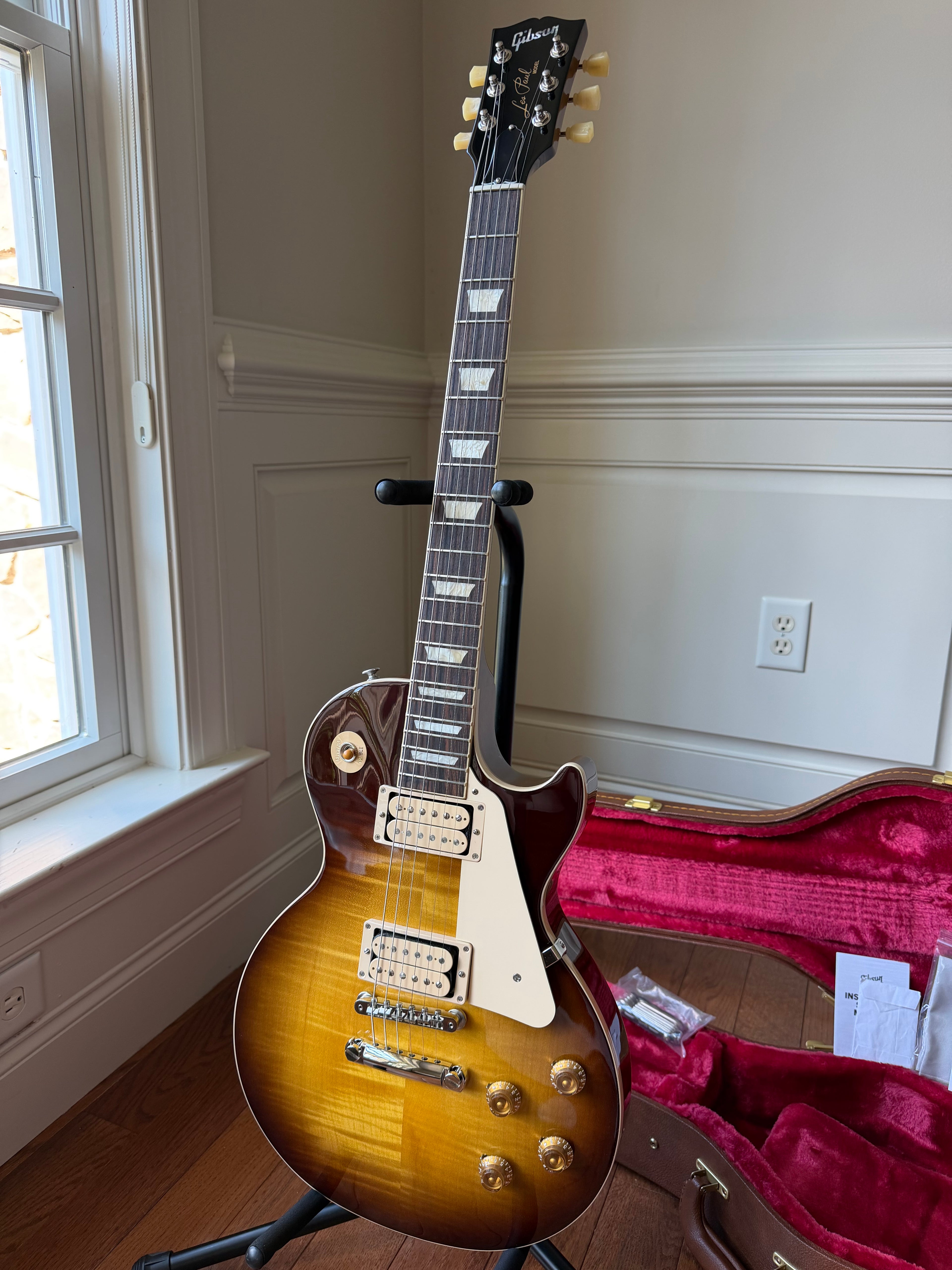 2025 Gibson Les Paul Standard 50s Double Trouble - Vintage Tobacco Burst