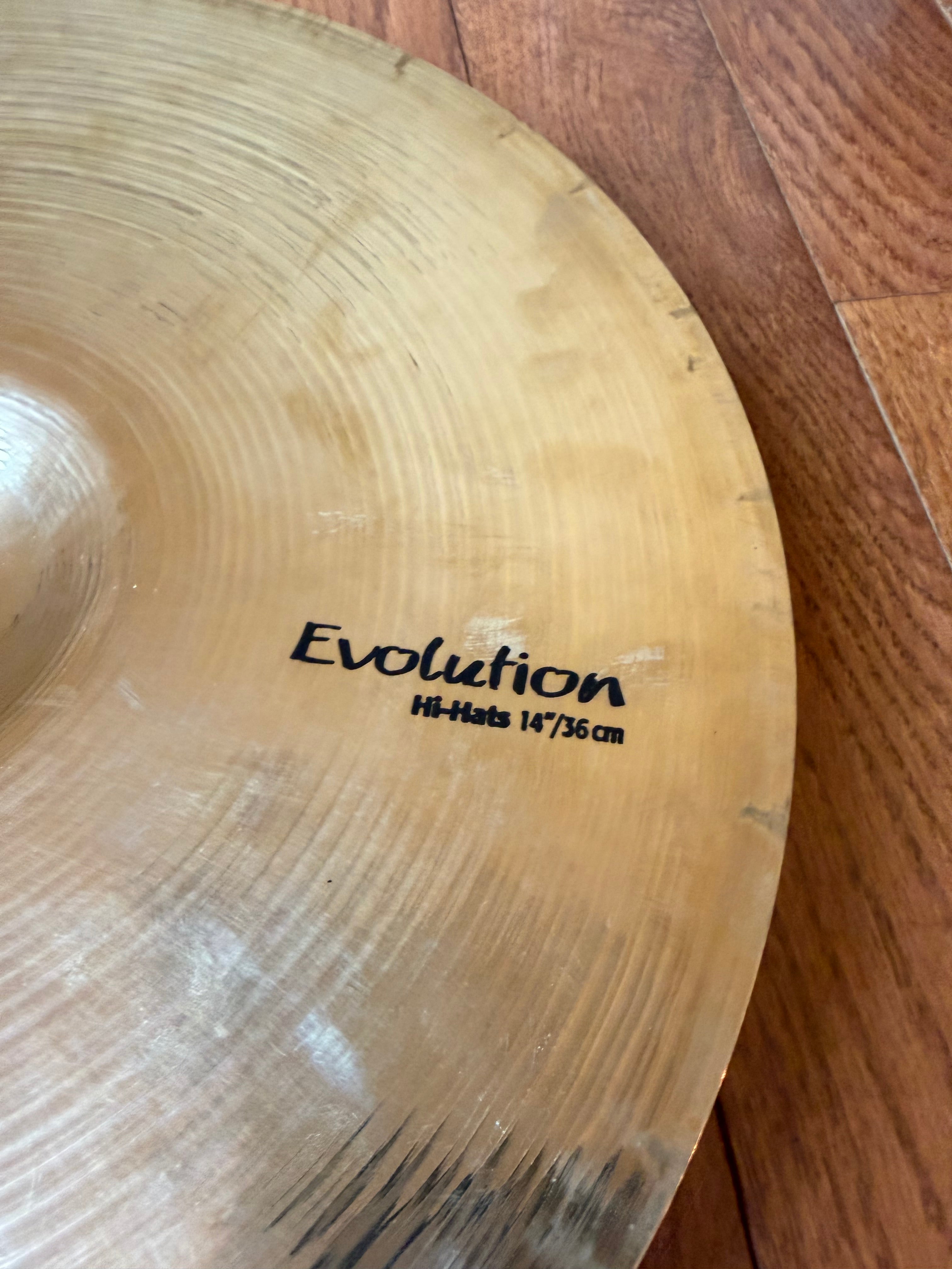 Sabian 14” Dave Weckl HHX Evolution High-Hats