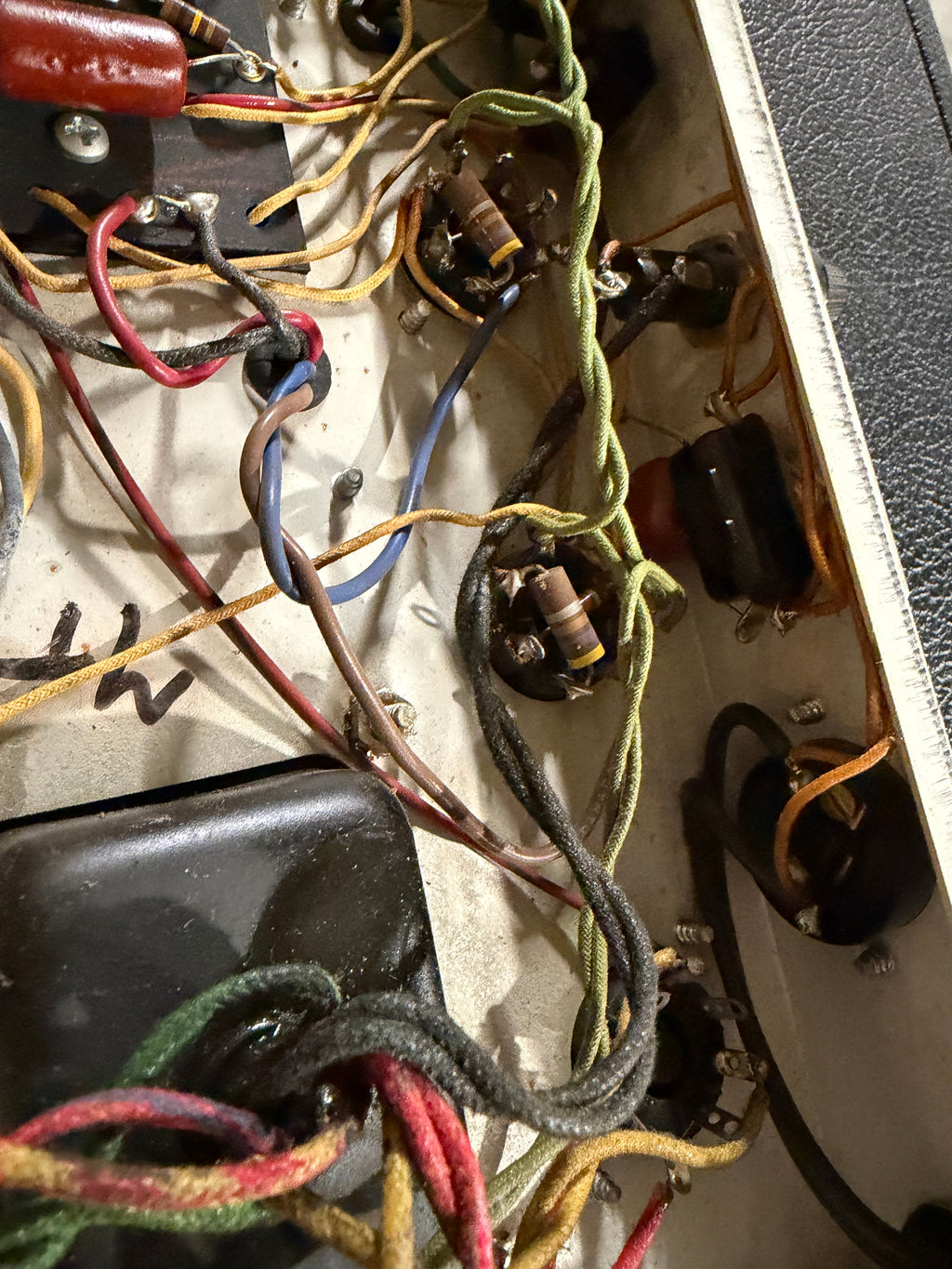1968 Fender Deluxe Reverb ‘68 Silverface Drip Edge Vintage