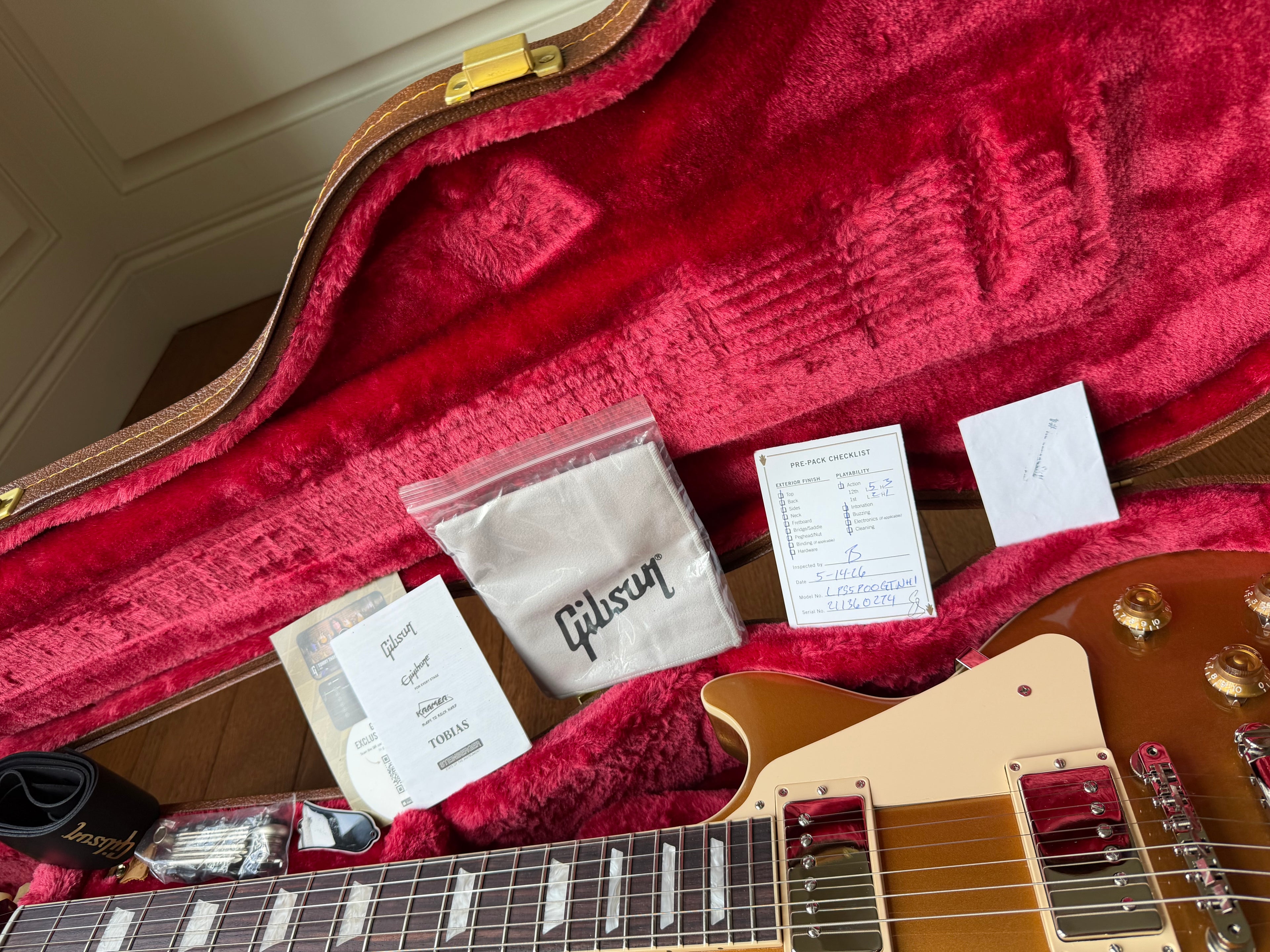 2026 Gibson Les Paul Standard 50s - Gold Top