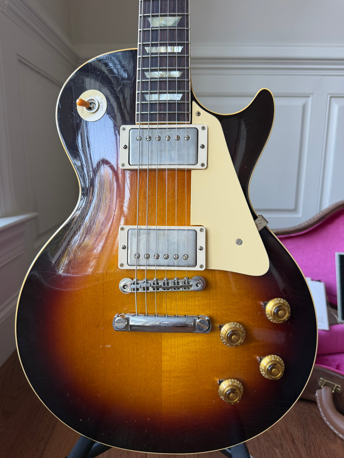 2022 Gibson Custom Shop ‘58 Reissue R8 Les Paul Murphy Lab Ultra Light Aged - Bourbon Burst
