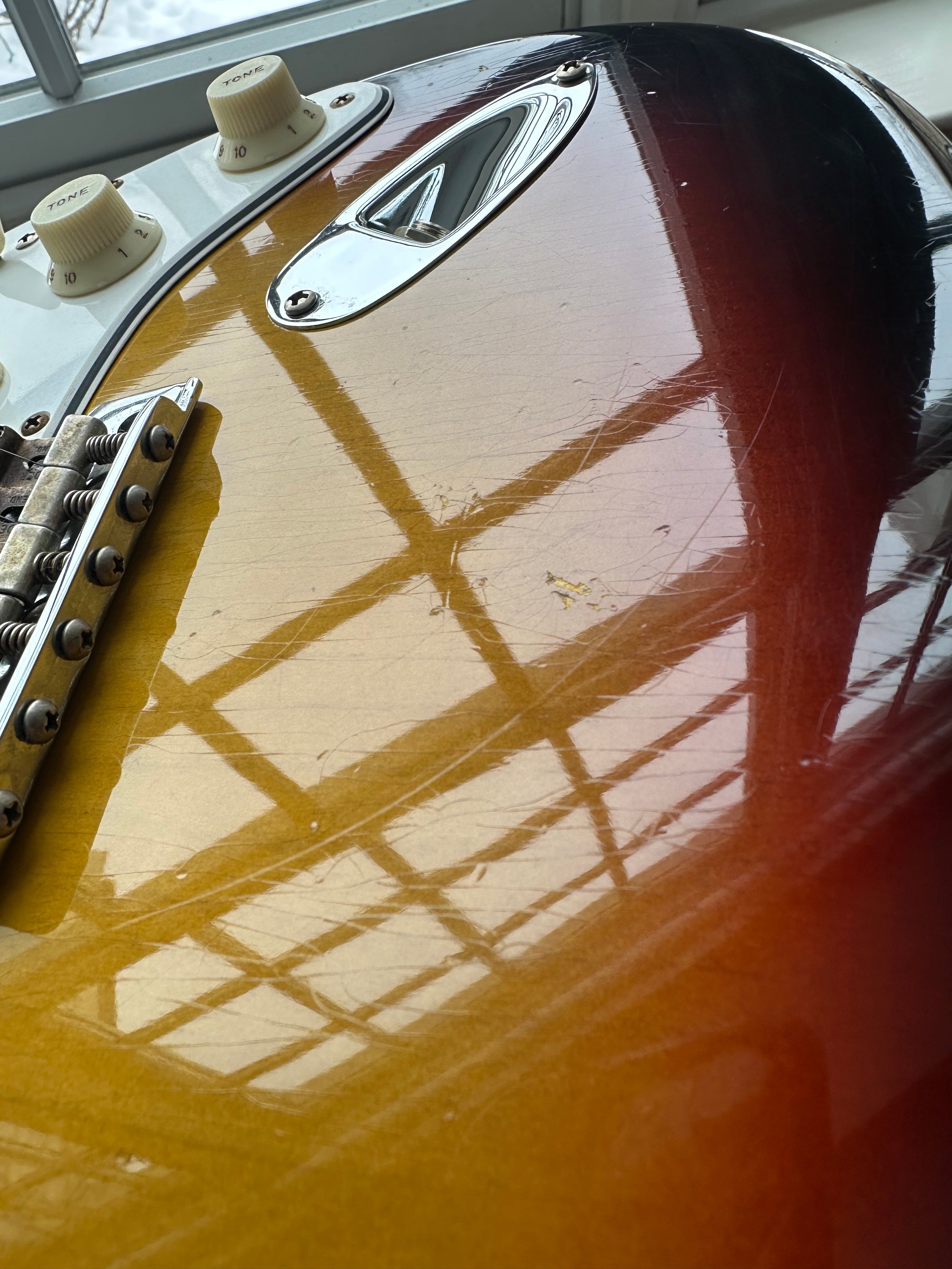 2023 Fender Custom Shop Postmodern Stratocaster Journeyman Maple - Bleached 3 Tone Sunburst - Image 13