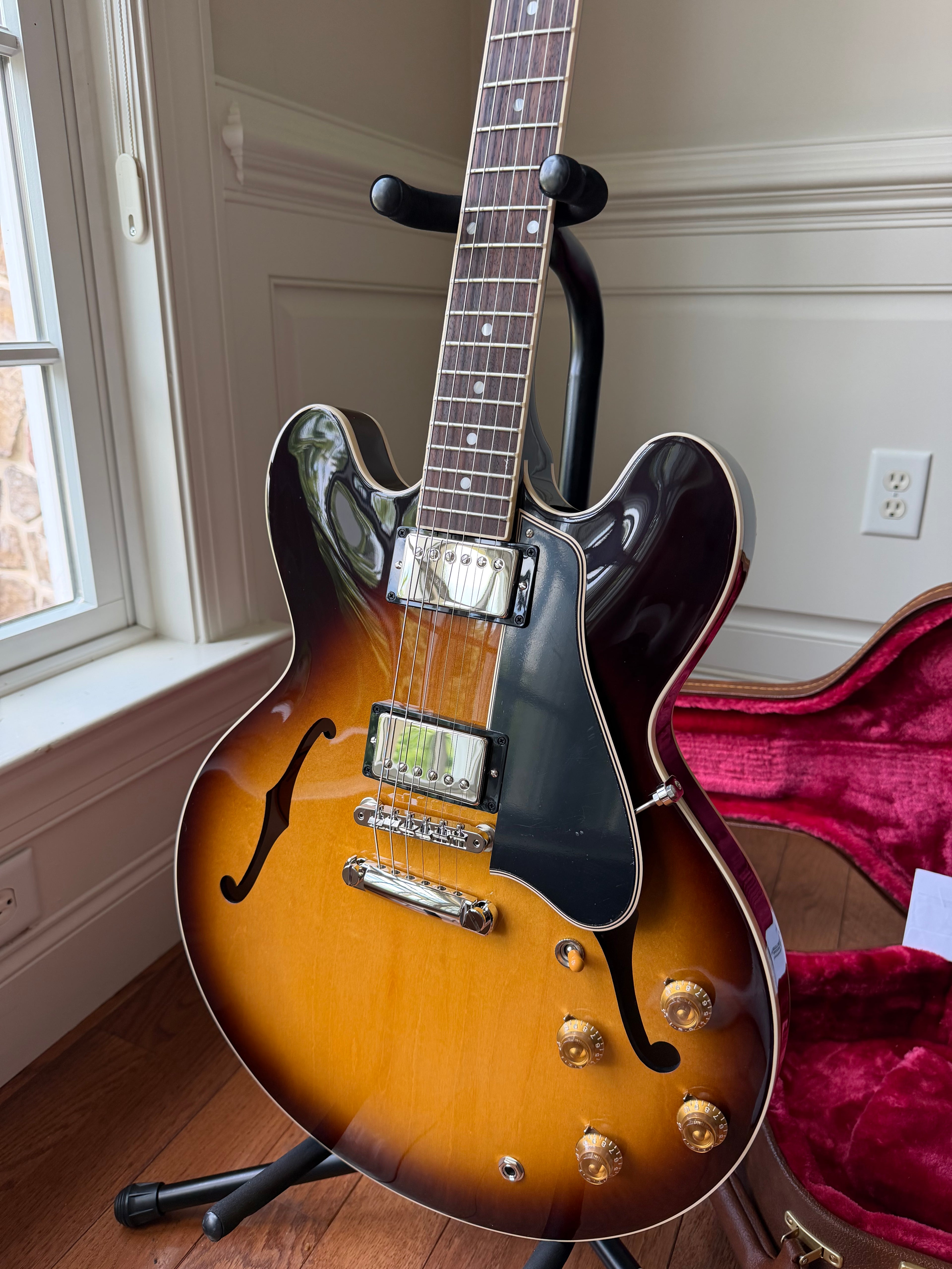 2025 Gibson ES-335 Gloss 50s - Vintage Tobacco Burst