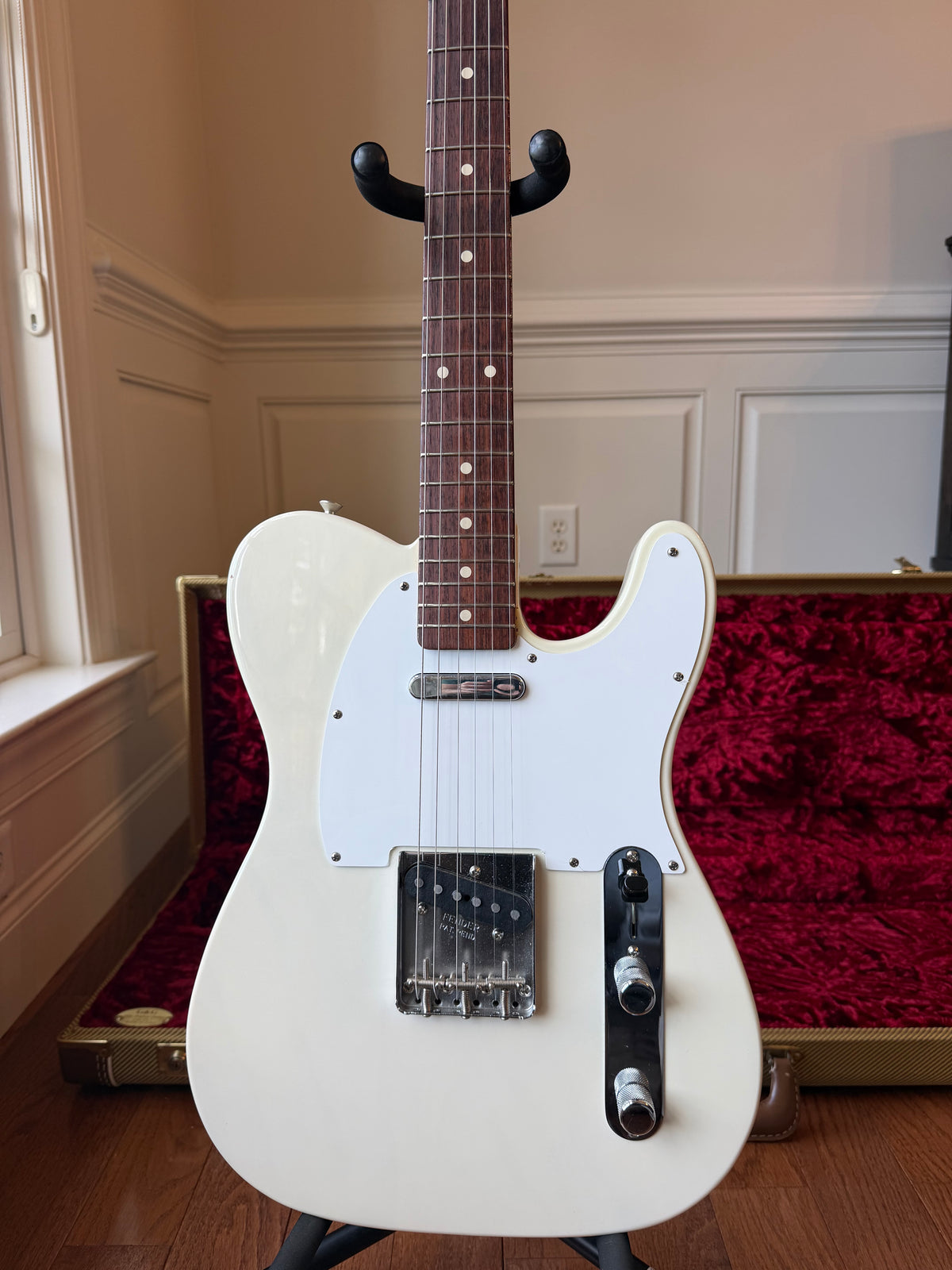 2019 Fender American Telecaster Jimmy Page Signature Mirror - White Blonde